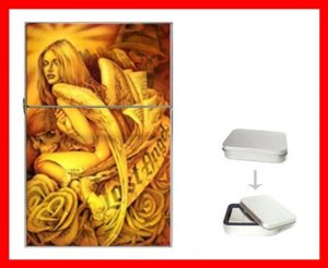 Lost Angel Myth Hobby Flip Top Lighter + Box New Gift 034