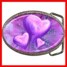 Purple Heart Love Fantasy Hobby Fun Belt Buckle 011