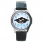 2010 Graduation Cap Student Round Metal Wrist Watch Unisex 163
