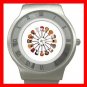 Guitars Circle Music Hobby Stainless Steel Wrist Watch Unisex 168