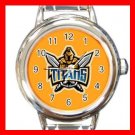 Gold Coast Titans Football Sports Round Italian Charm Wrist Watch 599