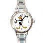 Daffy Duck Kids Round Italian Charm Wrist Watch 607