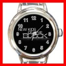 New Kids On The Block Band Italian Charm Wrist Watch 618