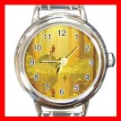 Princess And The Frog Kiss Italian Charm Wrist Watch 621