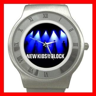 NKOTB New Kids On The Block Band Stainless Steel Wrist Watch Unisex 183