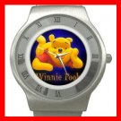 Cute Bear Winnie Pooh Stainless Steel Wrist Watch Unisex 186