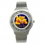 Cute Bear Winnie Pooh Stainless Steel Wrist Watch Unisex 186