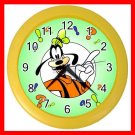 Cute Goofy Kids Wall/Decor Clock-Yellow 009