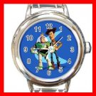 TOY STORY WOODY & BUZZ KIDS Italian Charm Wrist Watch 624