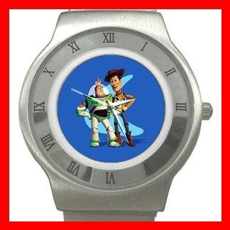 TOY STORY WOODY & BUZZ KIDS Stainless Steel Wrist Watch Unisex 189