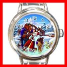 Beauty and Beast Dance Winter Kids Italian Charm Wrist Watch 626