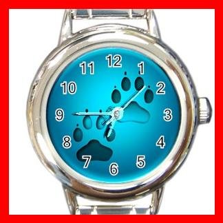 Dog Paw Pet Animals Italian Charm Wrist Watch 635