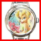 Tinkerbell Disney Kids Round Italian Charm Wrist Watch 638