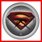 Superman Collectable Decor Wall Clock-Silver 039