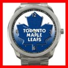 Toronto MAPLE LEAFS Silvertone Sports Metal Watch 010