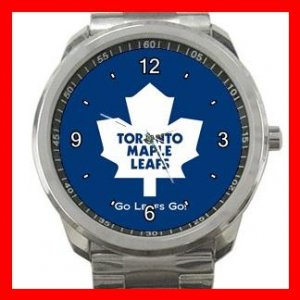 Toronto MAPLE LEAFS Silvertone Sports Metal Watch 011