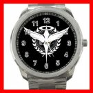 CELESTIAL BEING GUNDAM 00 Silvertone Sports Metal Watch 022