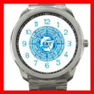 Celtic Dolphins Myth Silvertone Sports Metal Watch 053