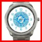 Celtic Dolphins Myth Silvertone Sports Metal Watch 053