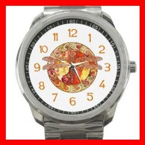Hot Celtic Dragonfly Silvertone Sports Metal Watch 056