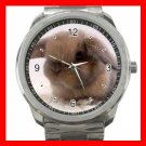 Easter Bunnies Bunny Rabbit Silvertone Sports Metal Watch 062