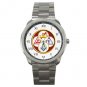 Masonic York Rite Freemasonry Silvertone Sports Metal Watch 081