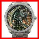 Raptor Dragon Fantasy Silvertone Sports Metal Watch 092