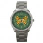 Celtic Butterfly Fly Silvertone Sports Metal Watch 098