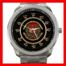 School of Infantry U.S. Military Silvertone Sports Metal Watch 105