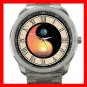 Sun and Moon Sunset Nature Silvertone Sports Metal Watch 118