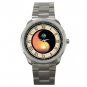 Sun and Moon Sunset Nature Silvertone Sports Metal Watch 118