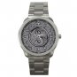 Silver Ying Yang Symbol Silvertone Sports Metal Watch 131