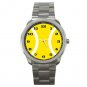 Tennis Ball Sports Game Silvertone Sports Metal Watch 132