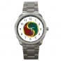 Knights Templar Masonic Prosperity Silvertone Sports Metal Watch 164