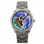 BASS GUITAR MUSIC BAND Silvertone Sports Metal Watch 168