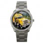 YELLOW PETERBILT TRUCK Silvertone Sports Metal Watch 171