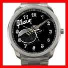 Gibson Les Paul Guitar Band Silvertone Sports Metal Watch 174