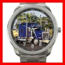 BLUE KENWORTH TRUCK Silvertone Sports Metal Watch 175