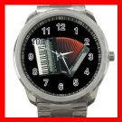ACCORDION Music Band Fun Silvertone Sports Metal Watch 178