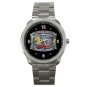 American Firefighter Fire Fighter Silvertone Sports Metal Watch 199
