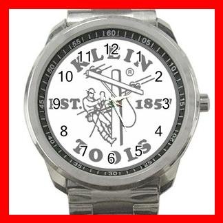 Klein Tools Electrician Silvertone Sports Metal Watch 211