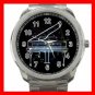 I Love Piano Music Notes Fun Silvertone Sports Metal Watch 240