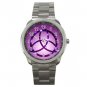 PURPLE WICCA WITCH PAGAN MOONS Silvertone Sports Metal Watch 246