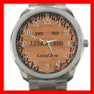 WICCA OUIJA BOARD WITCH Silvertone Sports Metal Watch 249