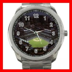Coors Field - Denver, Colorado Silvertone Sports Metal Watch 256