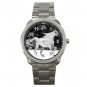 White Horse Running on Snow Silvertone Sports Metal Watch 259