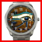 The Eye Of Horus Silvertone Sports Metal Watch 272