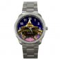 Eiffel Tower Paris France Silvertone Sports Metal Watch 273