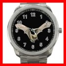 Bat Flying In Dark Bird Silvertone Sports Metal Watch 275