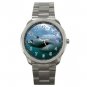 Great White Shark Gansbaai Sea Silvertone Sports Metal Watch 276